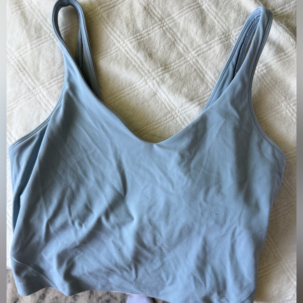 Lululemon Athletica Light Blue Tank Top
